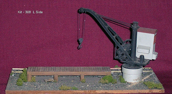 Fixed Boom Crane - \"O\" Scale