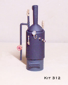 Vertical Boiler - \"O\" Scale