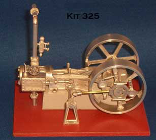 Automatic Horizontal Steam Engine - "O" Scale