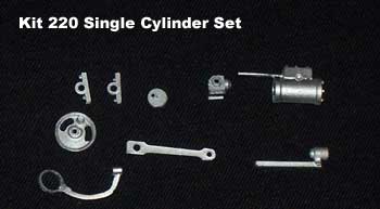 Single Cylinder Steam Engine Set - HO