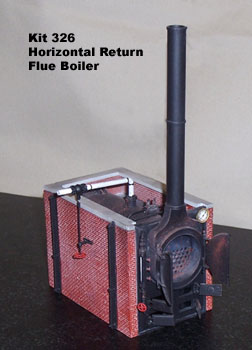 Horizontal Return Flue Boiler - \"O\" Scale