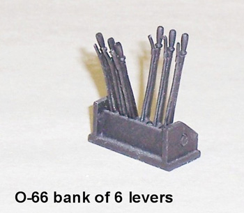 Lever Bank  "O" Scale